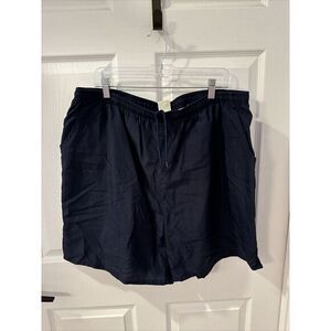 Morro Bay Men XXL (44-46) Blue  Swim Trunks String Three Pockets Lined 2xl lined